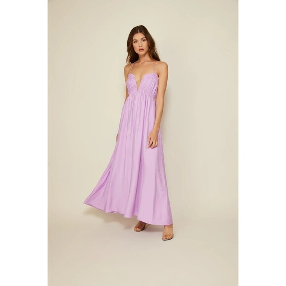 Line & Dot Lylac Maxi Dress in Lilac X-Small New Womens Long Gown - Picture 11 of 13